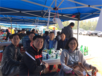 재경9개교 경일고천막 사진