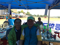 재경9개교 경일고천막 사진