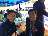 재경9개교 경일고천막 사진