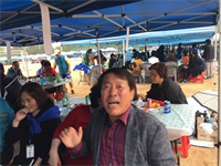 재경9개교 경일고천막 사진