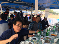 재경9개교 경일고천막 사진